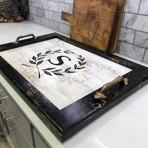 Stove Top Cover , stove top cover for electric stove, stove top cover for gas stove, stovetop wood cover Gold or Silver TOILLE WASH