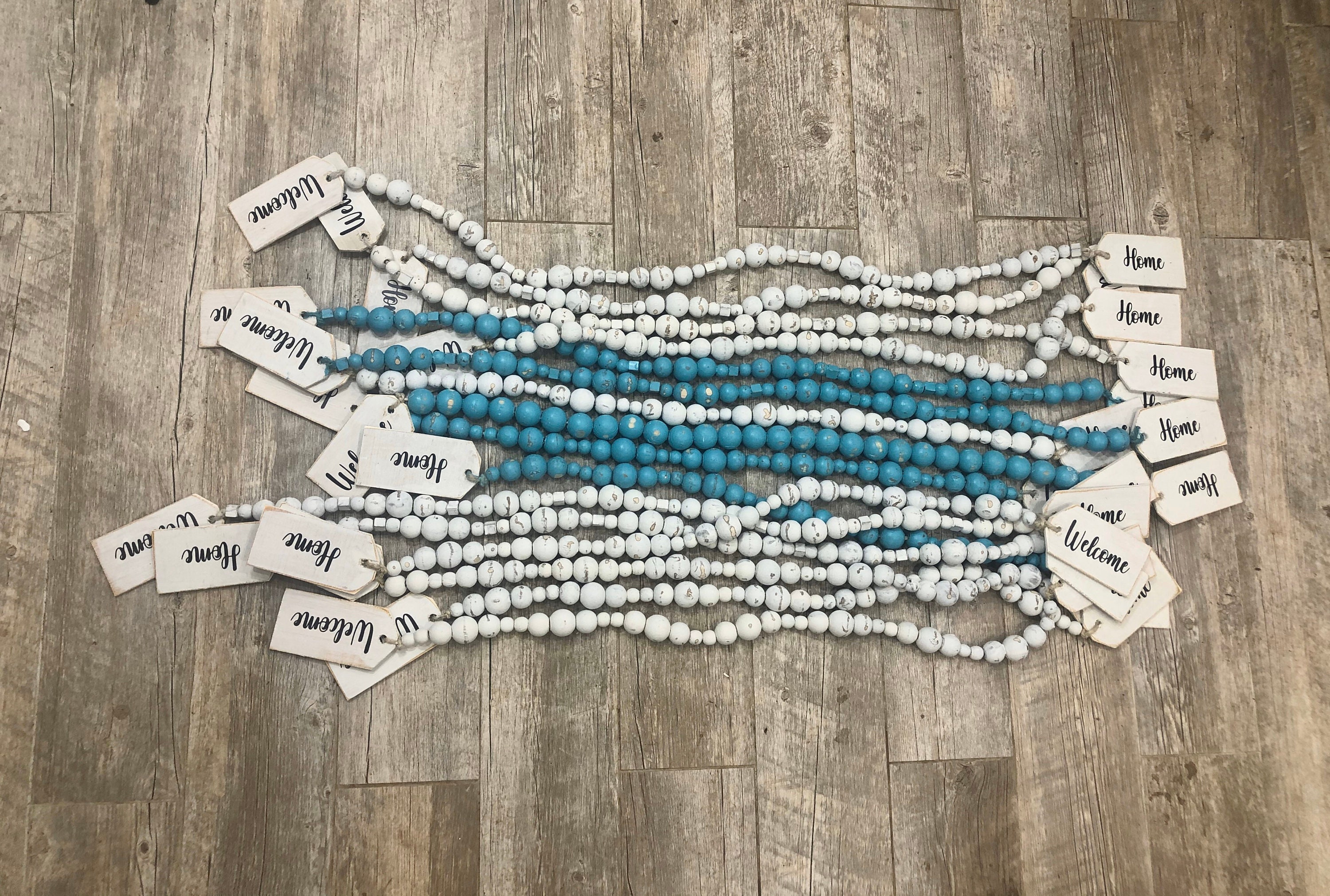 Home Decor Beads Bead Garlandhome Decor Beads Etsy