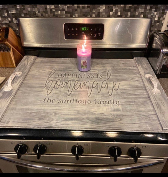 DIY Stove Top Cover for Electric or Gas Stove