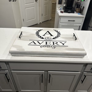 Grey Wash Stove Top Cover, 5 STYLES,CUSTOM size stove cover,Stove cover for gas Electric stove top cover,wood stove cover, BOX w handles