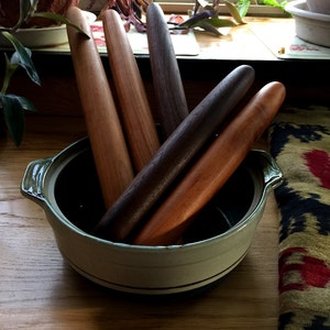 French Tapered Rolling Pin, Pie Pin, Baking, Focaccia, Bread, Cookies, Mother&#39;s Day
