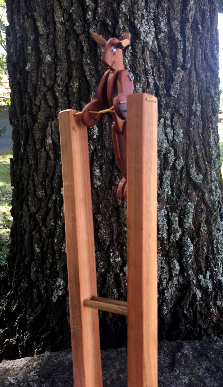 Jumpin' Jack Rabbit Child's Wooden Toy - Etsy