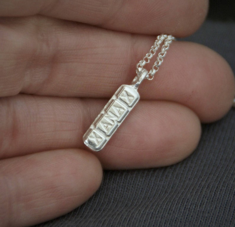 Xanax Chain Necklace Pharmacist Pharmacy Tech Medical Etsy