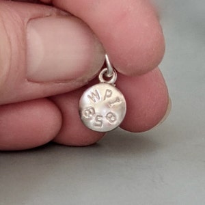 Bupropion WPI 858 pill charm | PillBling