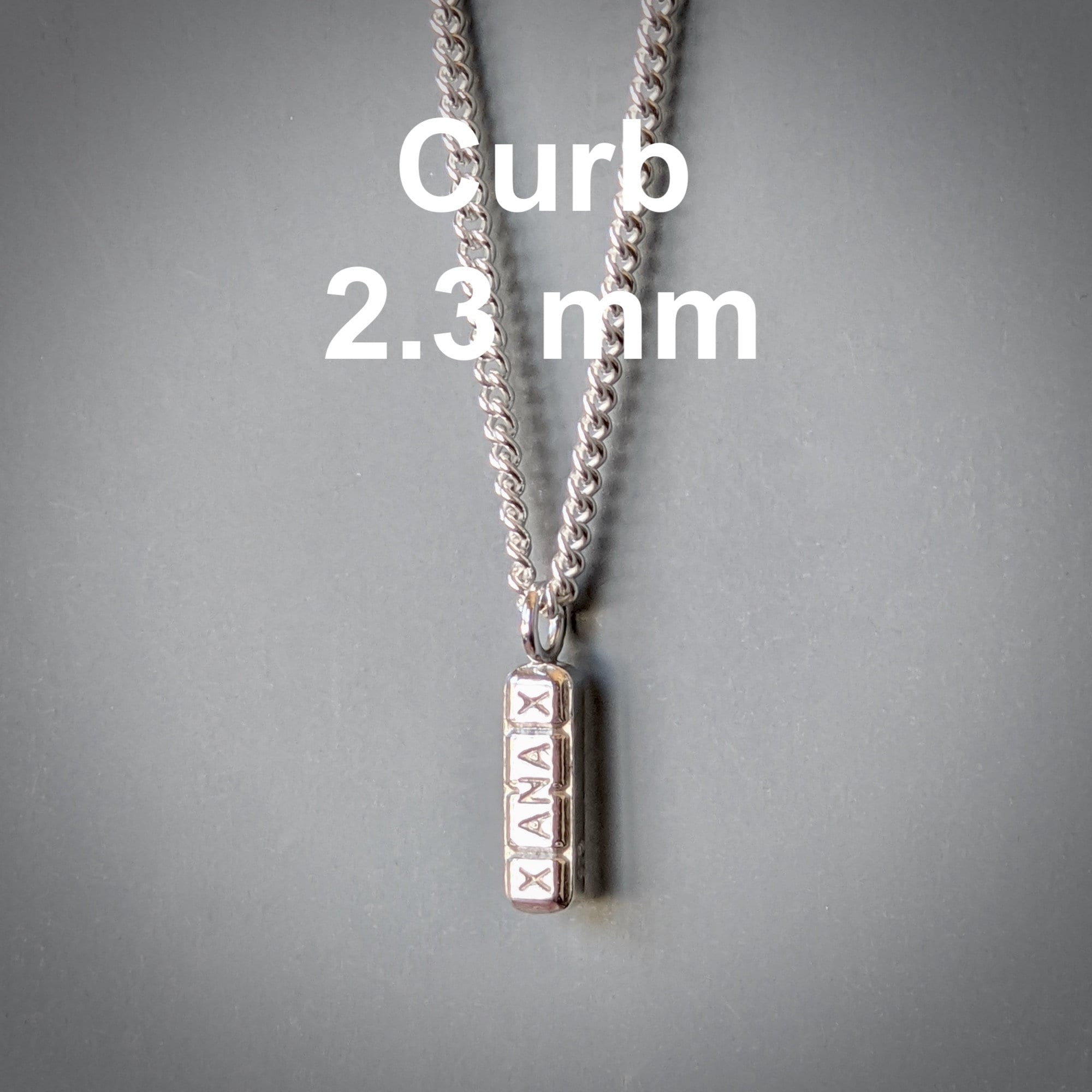 Xanax Pendant Necklace XL Chains for Him Psychiatrist Etsy