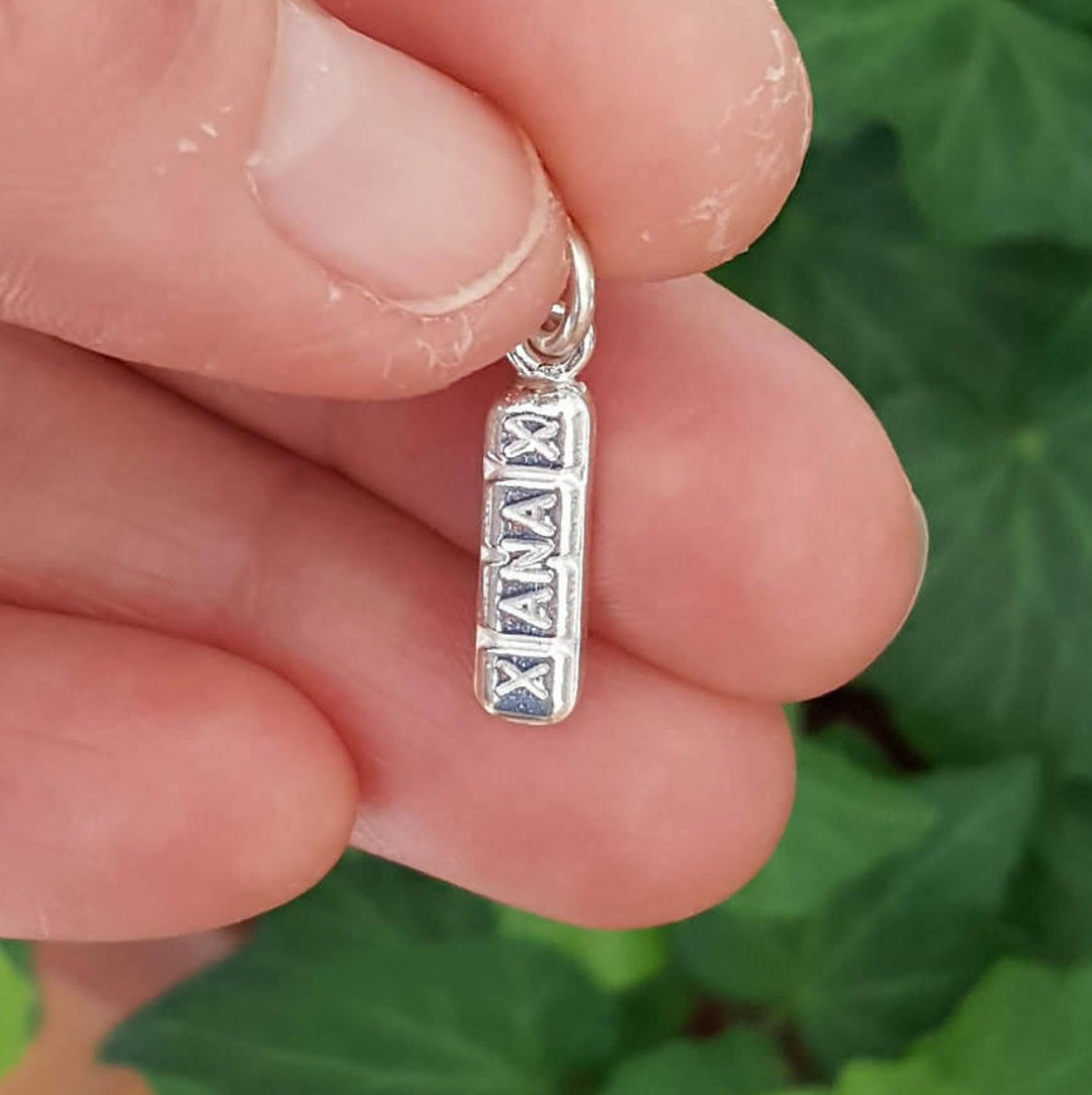 Xanax Charm or Pendant Pillbling Etsy