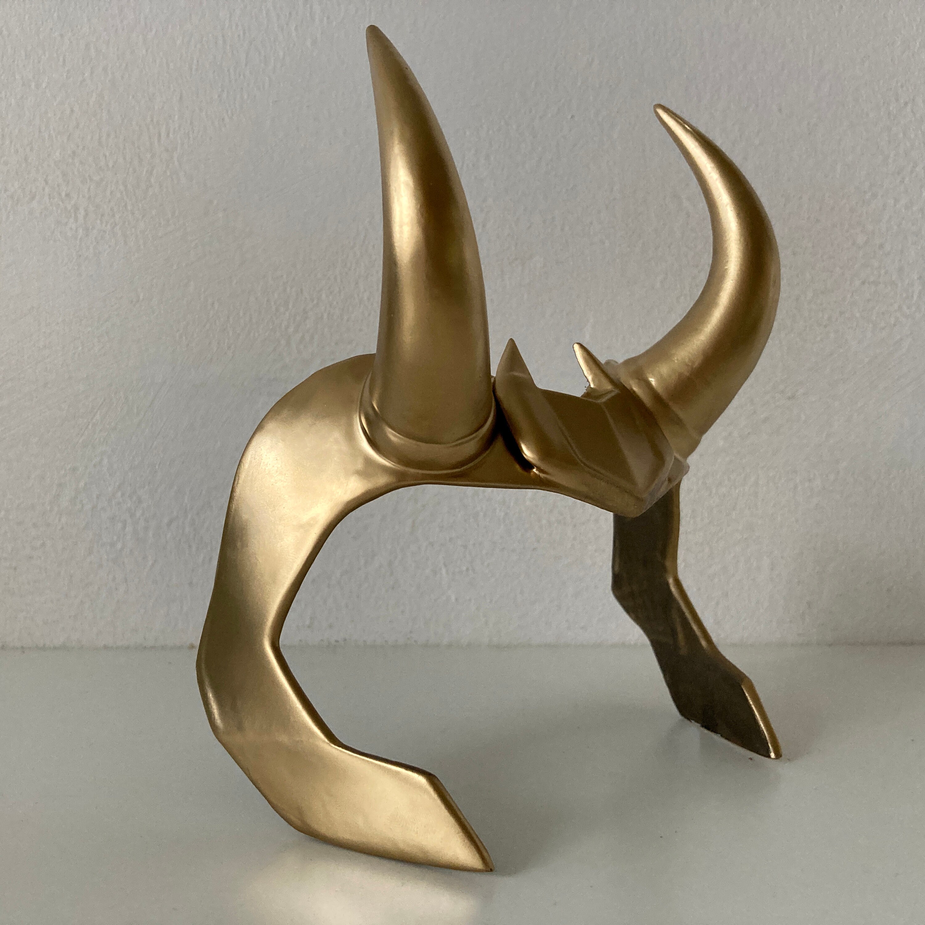 Loki Horns FINISHED 3D Printed Headpiece Helmet Crown Etsy