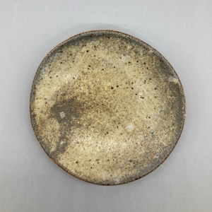 Handmade Ceramic Smokey Eggshell Catchall, Palo Santo Dish, Jewelry Dish, Decorative Dish, Catchall, Small Plate, Round Dish, Home Decor