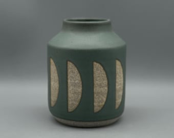 Handmade Ceramic Wedge Vase