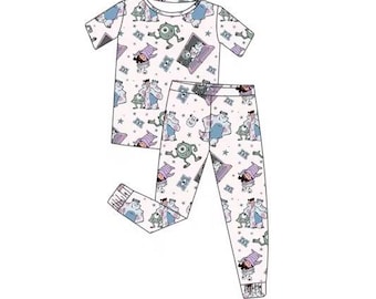 Monsters Bamboo Pajamas