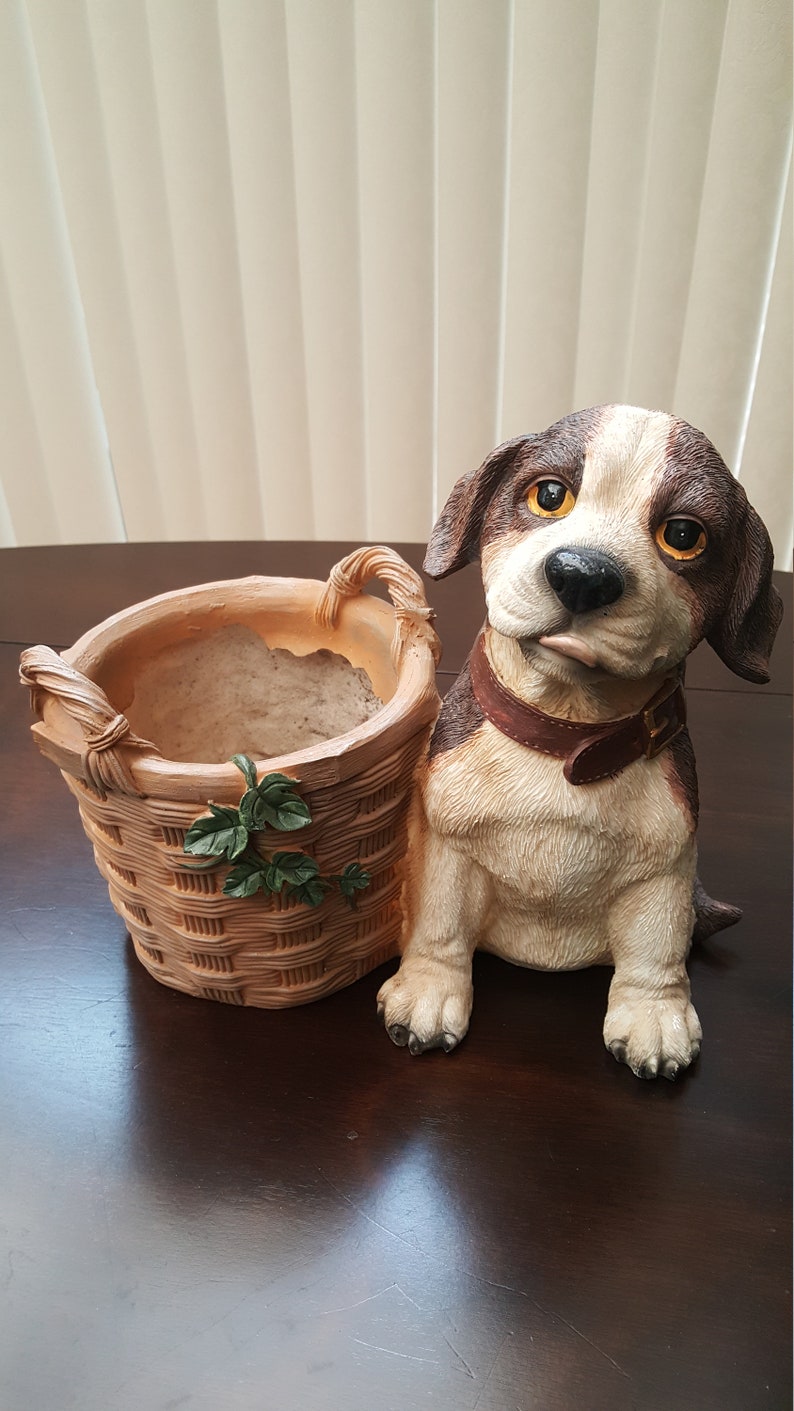 Dog Flower pots Bonsai Succulent Plants Animal Planter Garden Etsy France