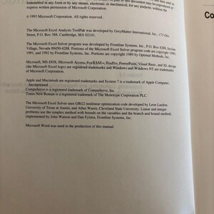 Microsoft Excel & Query Visual Basic ユーザーズガイド バージョン 5.0 政府向け 93 画像 3