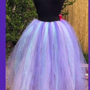 Adult Disney inspired Fairy Godmother costume tutu xsmall to plus size waist, shorter to floor length options.