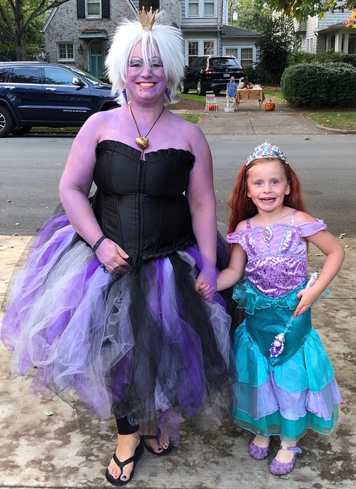 Ursula Costume Plus Size, Spread out the tulle (or add more) so