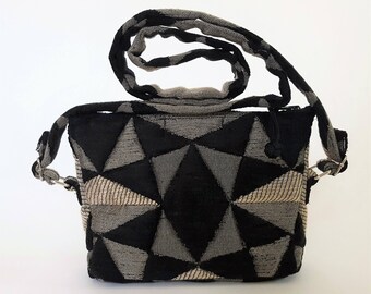 The Trapezoid, small bag / evening bag, work/play, light-weight, water-resistant, sturdy, distinctive