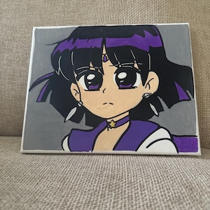 Sailor Saturn canvas art print