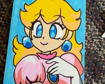 Canvas/gesso board art commissions