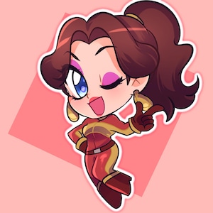 Mario Kart World - Adesivo Pauline