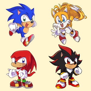 Sonic the Hedgehog stickers