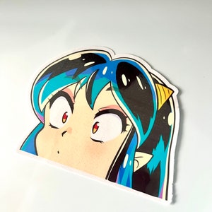 Urusei Yatsura Lum Peeker Sticker