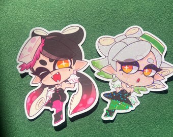Pegatinas de ídolos de Splatoon