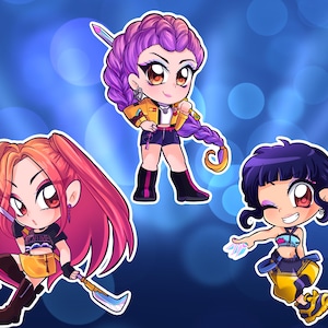 K-pop Demon Hunters stickers