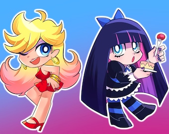 Panty and Stocking stickers
