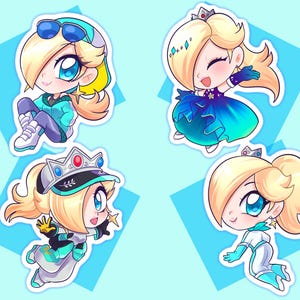 Mario Kart World - Rosalina stickers