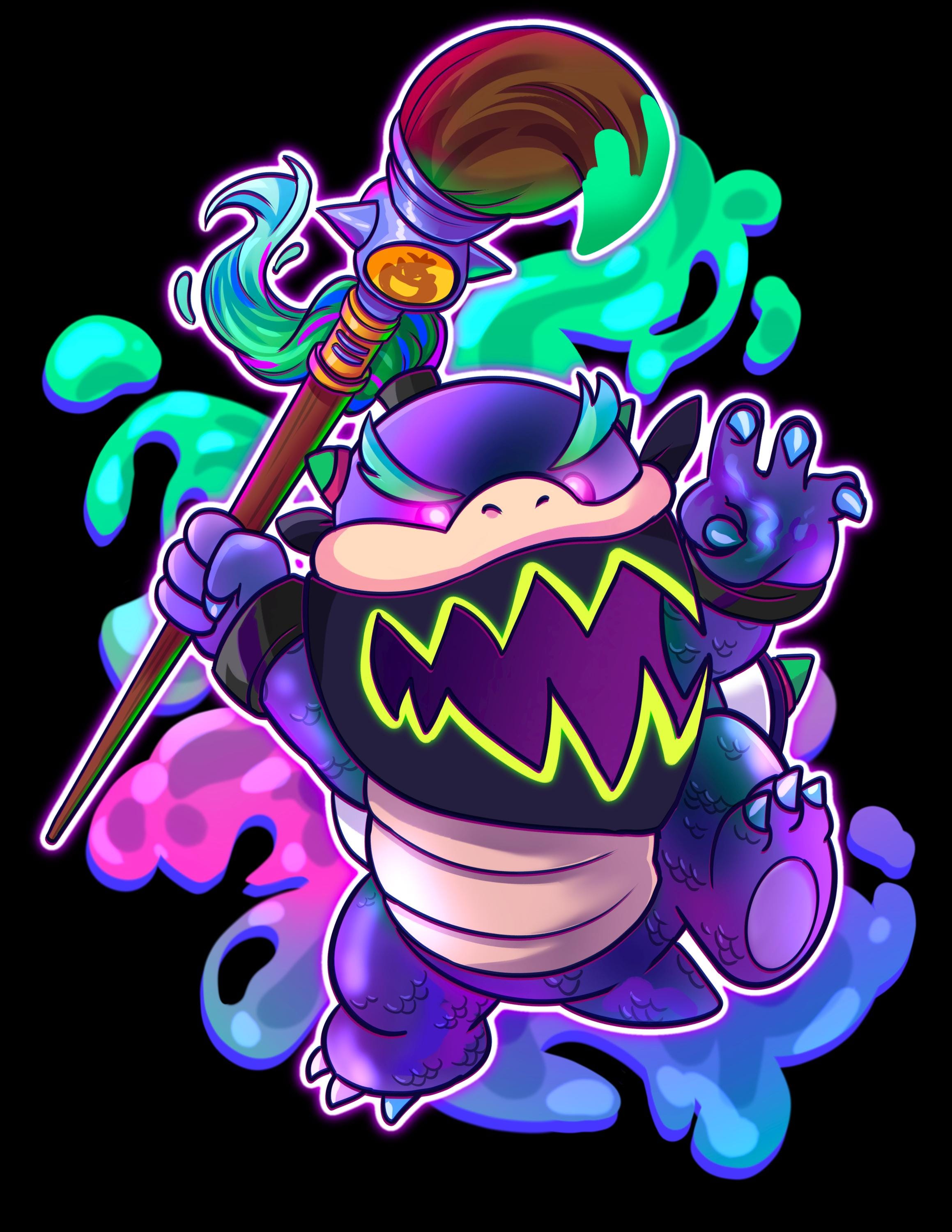 Wonder Bowser Jr Sticker - Etsy