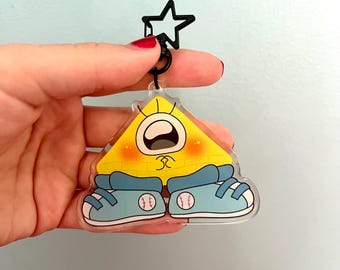 Baby Bill Cipher Keychain