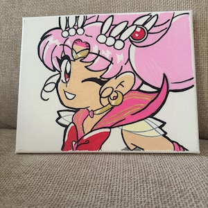 Sailor Chibiusa canvas art print