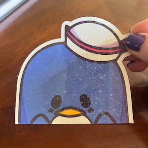 Tuxedsosam Peeker Sticker