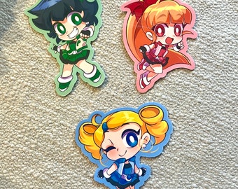 Powerpuff Girls Z stickers