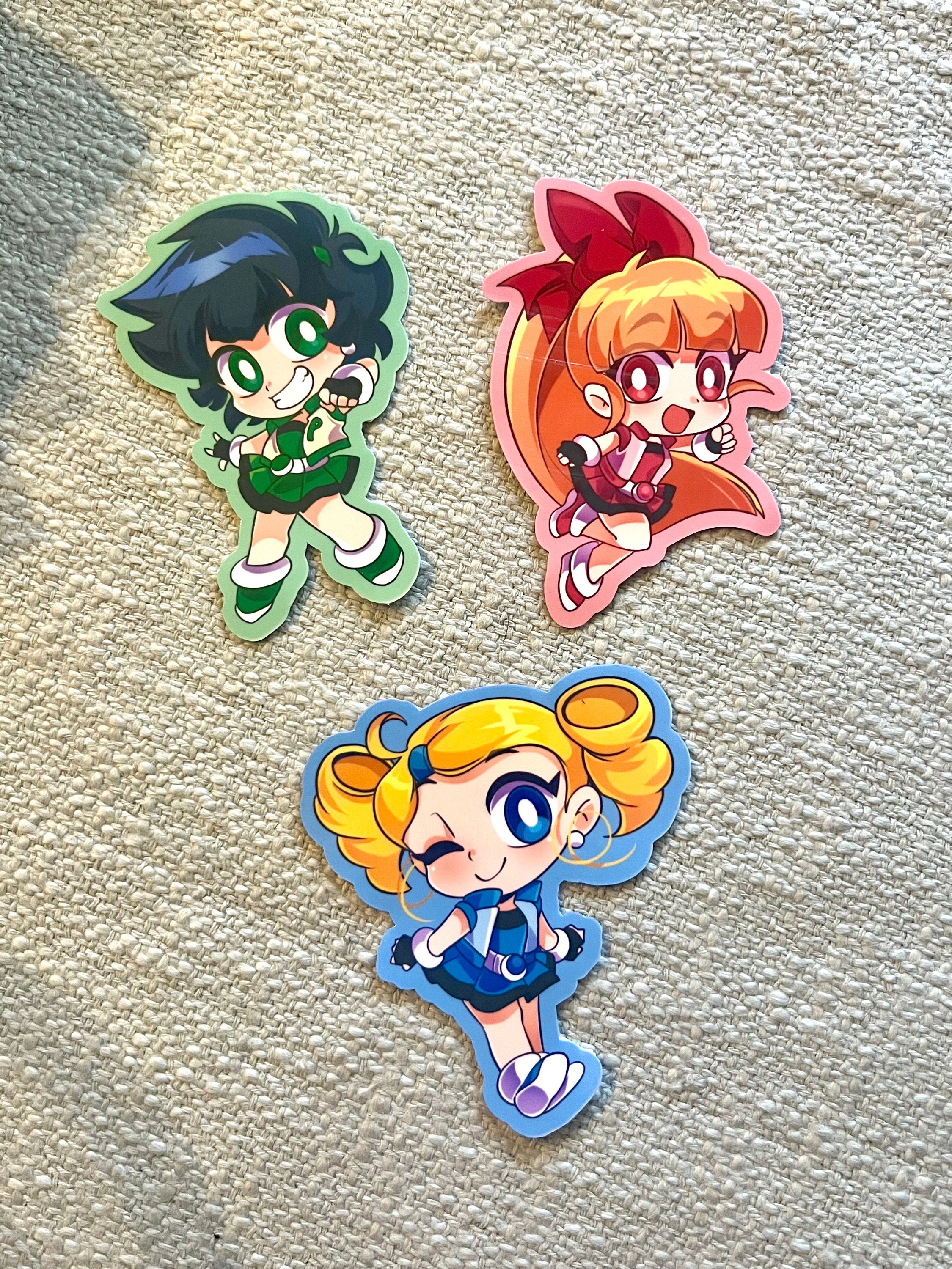 パワパフガールズZステッカー - Etsy 日本