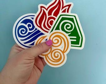 Four Elements stickers