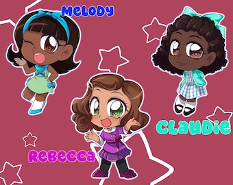 American Girl Doll Historical Character stickers - wave 3