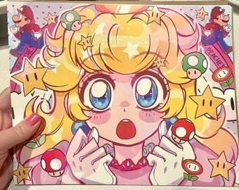 Princess Peach print