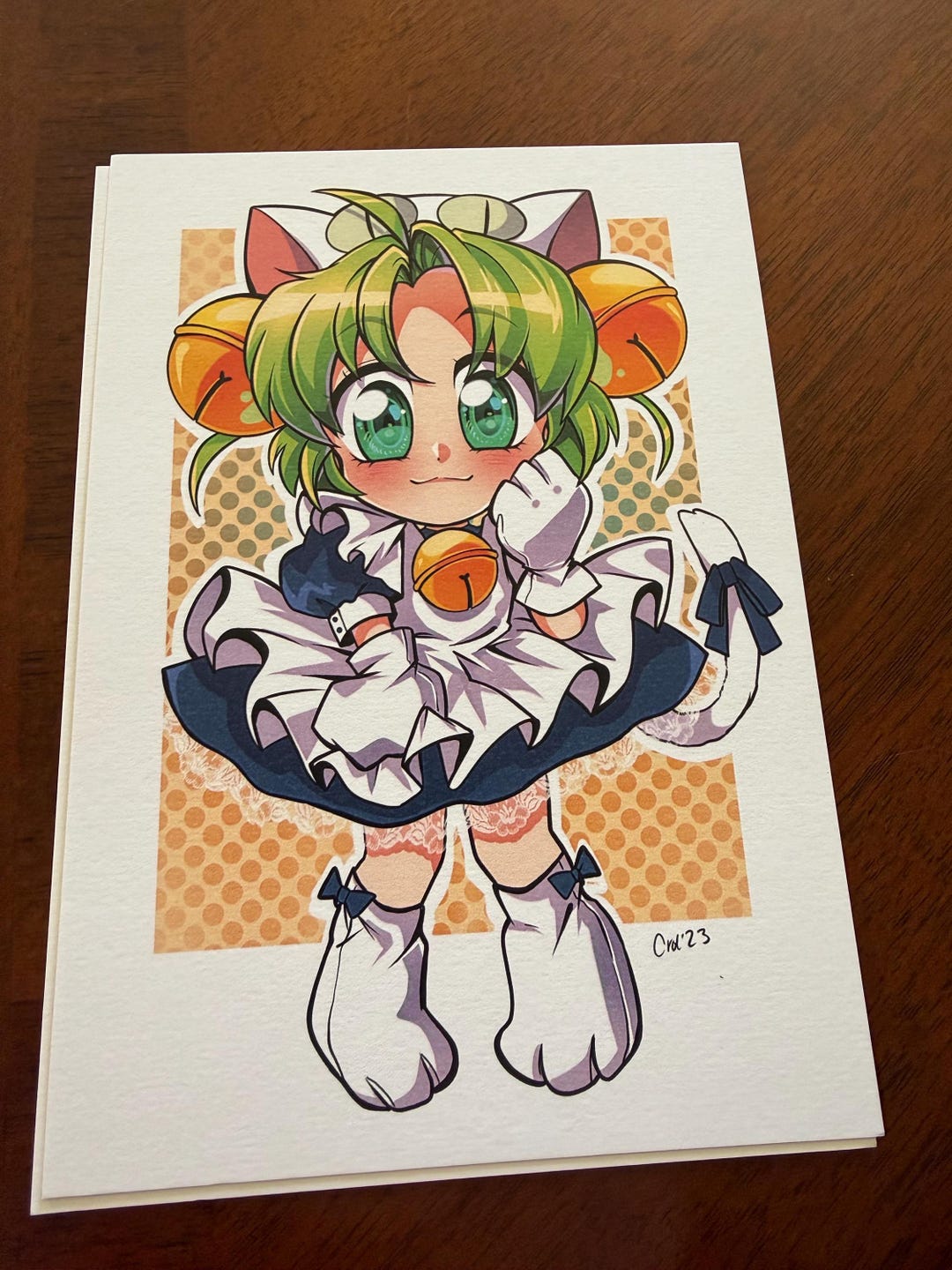 Digi Charat Dejiko Mini Print - Etsy