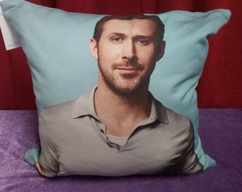 Ryan Gosling Pillow Etsy