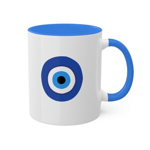 Tazza colorata Evil Eye, 11oz