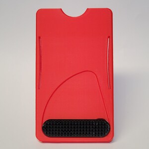 Cartera de tarjeta minimalista impresa en 3D con clip para billetes