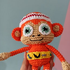 Chico BonBon, the repairmen, amigurumi, pattern, pdf, crochet