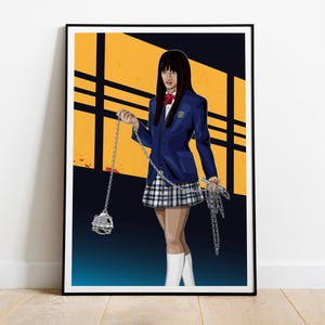 Kill Bill Go-Go Yubari Graphic Poster