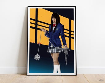 Kill Bill Go-Go Yubari Graphic Poster