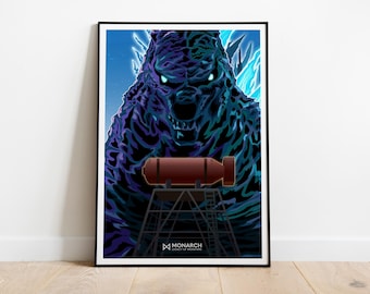 Monarch Graphic Poster