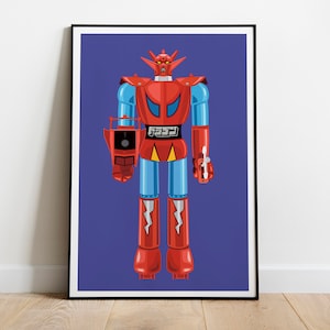 Shogun Warrior Dragun Graphic Poster Print