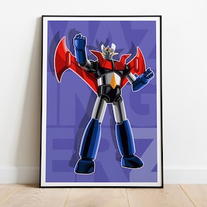 Shogun Mazinger Z Graphic Poster