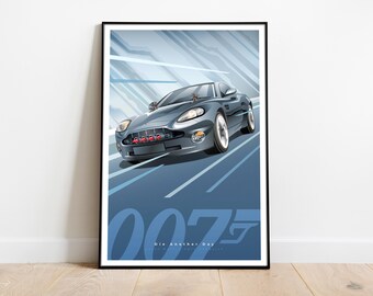 Aston Martin V12 Vanquish Poster