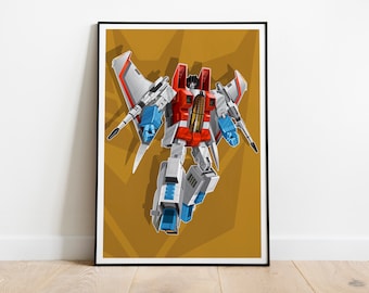 Starscream Graphic Poster