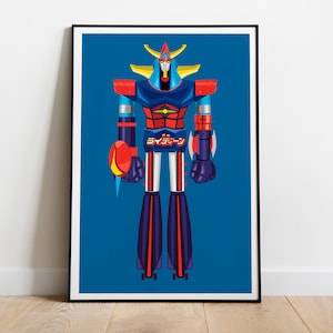 Shogun Warrior Raideen Graphic Poster Print